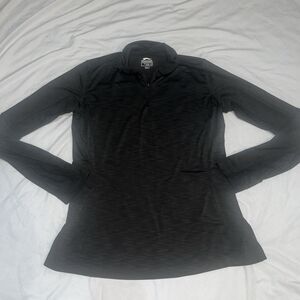 Slazenger Gold S Small Grey Heathered Long Sleeve With Mesh Detail 3A